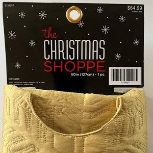 The Christmas Shop Tree Skirt 50in(127cm) 1pc